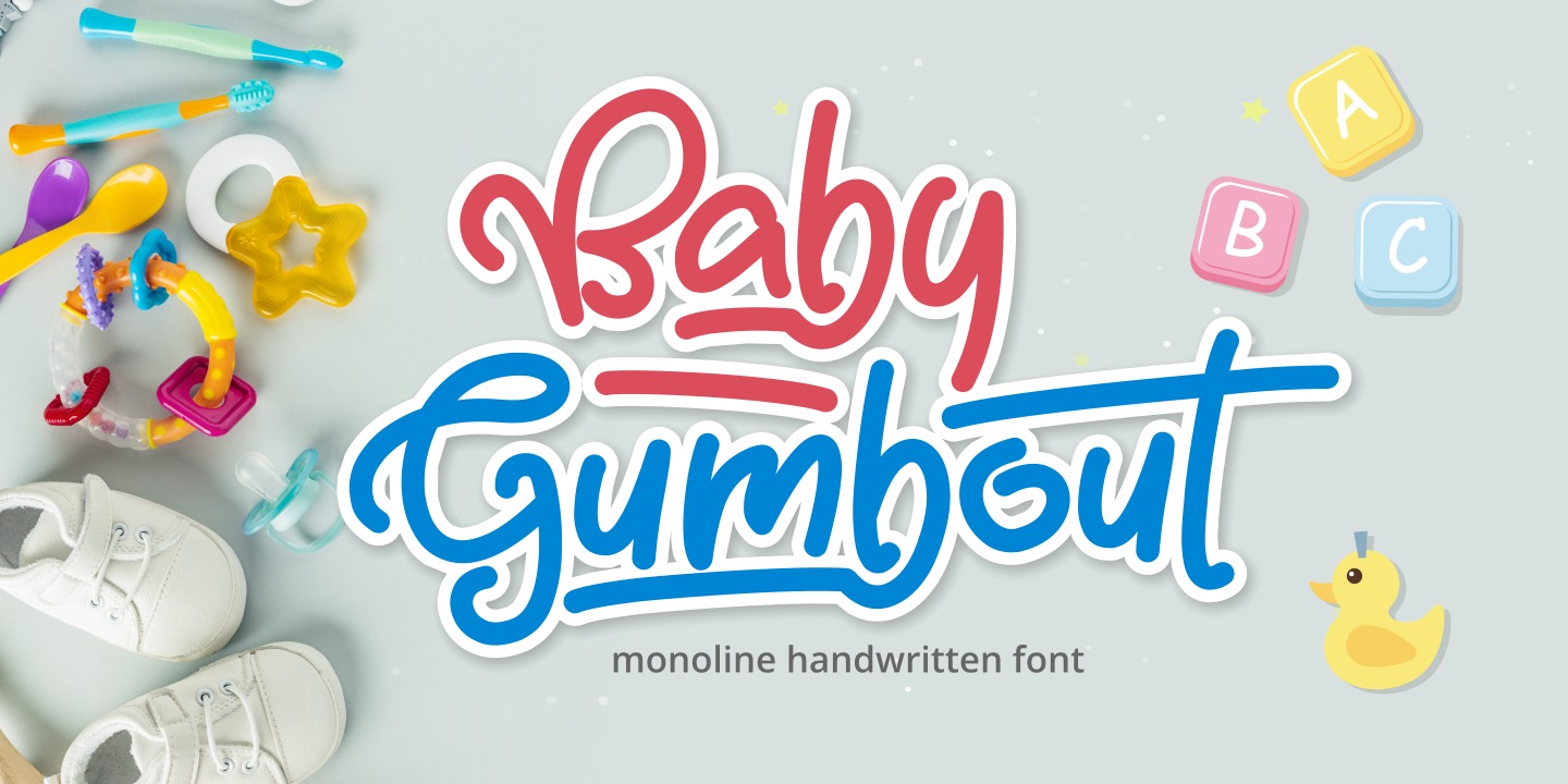 Baby Gumbout Font preview